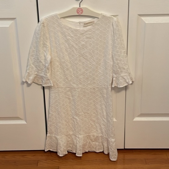Urban Outfitters Eyelet White Lace Dress - Picture 2 of 4